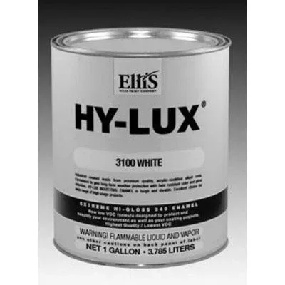 Ellis Paint HY-LUX 3115-1 Enamel 1 gal Safety Orange High Gloss