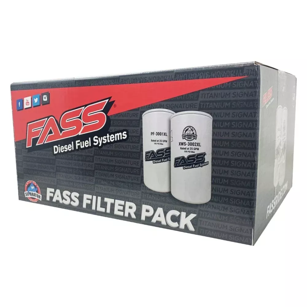 FASS Diesel Fuel Systems FILTER-PACK-XL