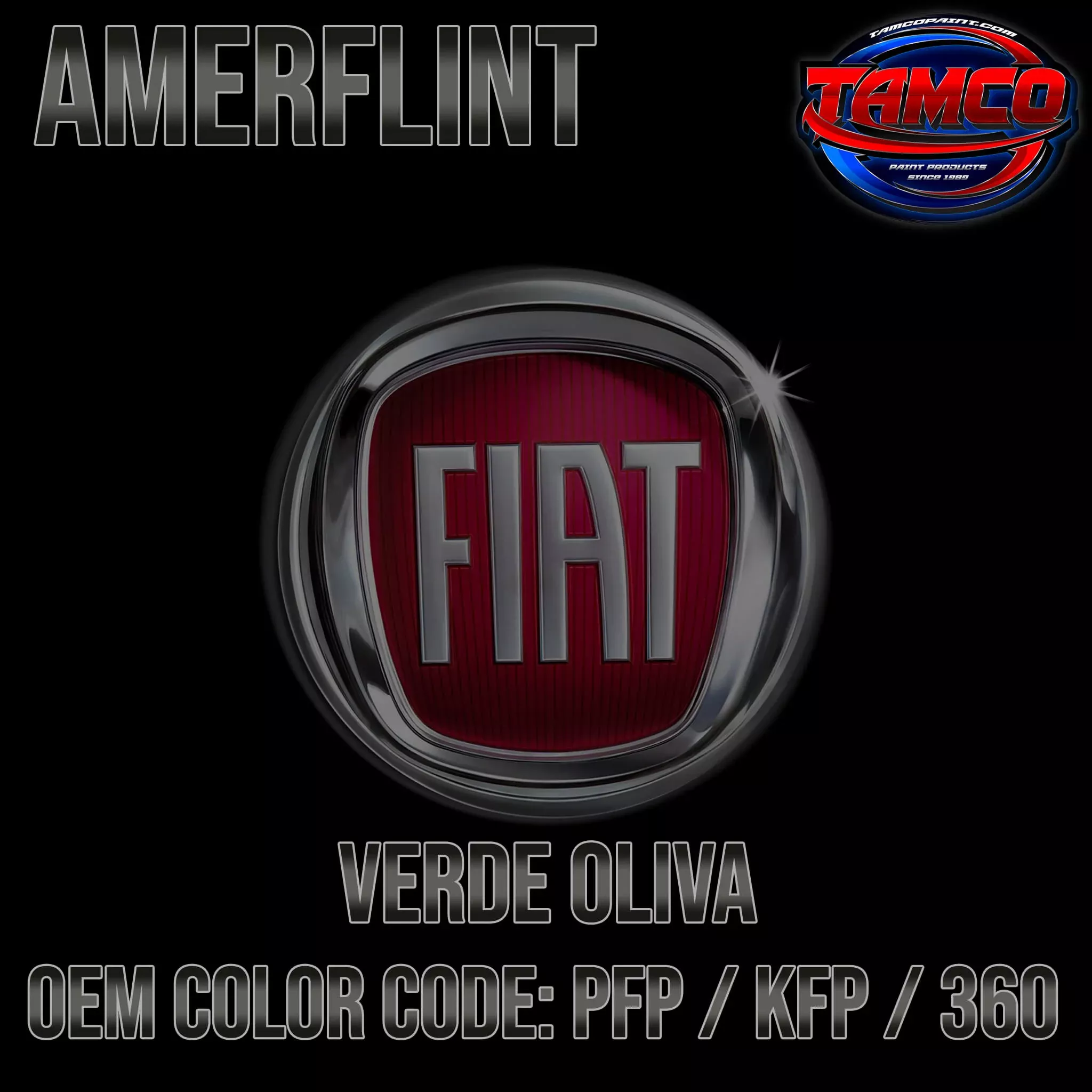Fiat Verde Oliva | PFP / KFP / 370 | 2010-2019 | OEM Amerflint II Series Single Stage