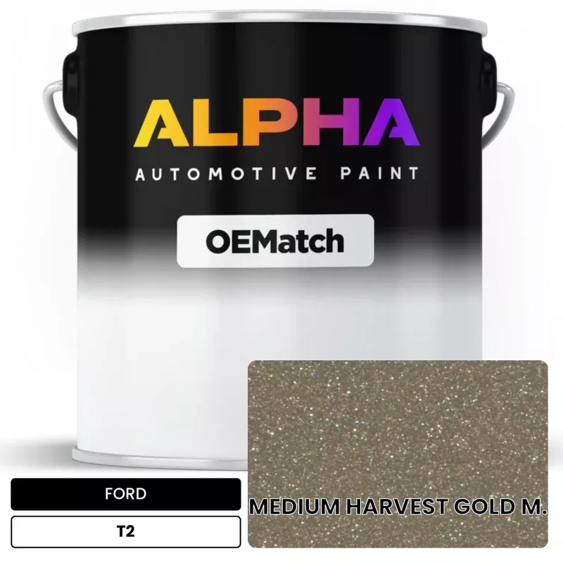 FORD MEDIUM HARVEST GOLD M. T2 | OEMatch Automotive Basecoat