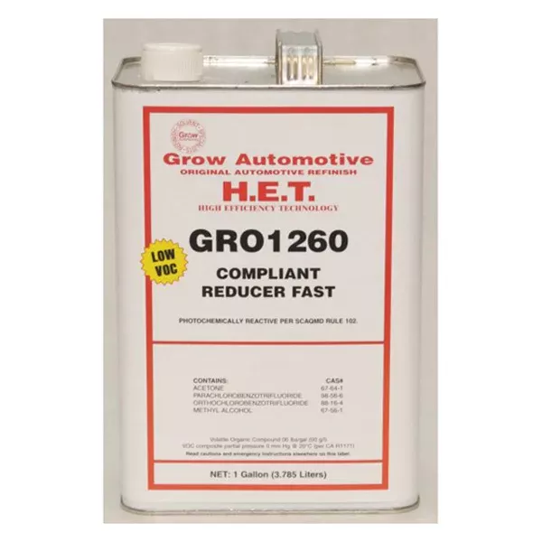 Grow Automotive 1260-1 Fast Dry Reducer 1 Gallon Zero‑VOC