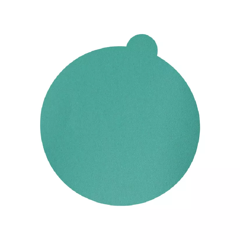 High Teck DAP6040 6 in Green PSA Sanding Disc 40 Grit Aluminum Oxide