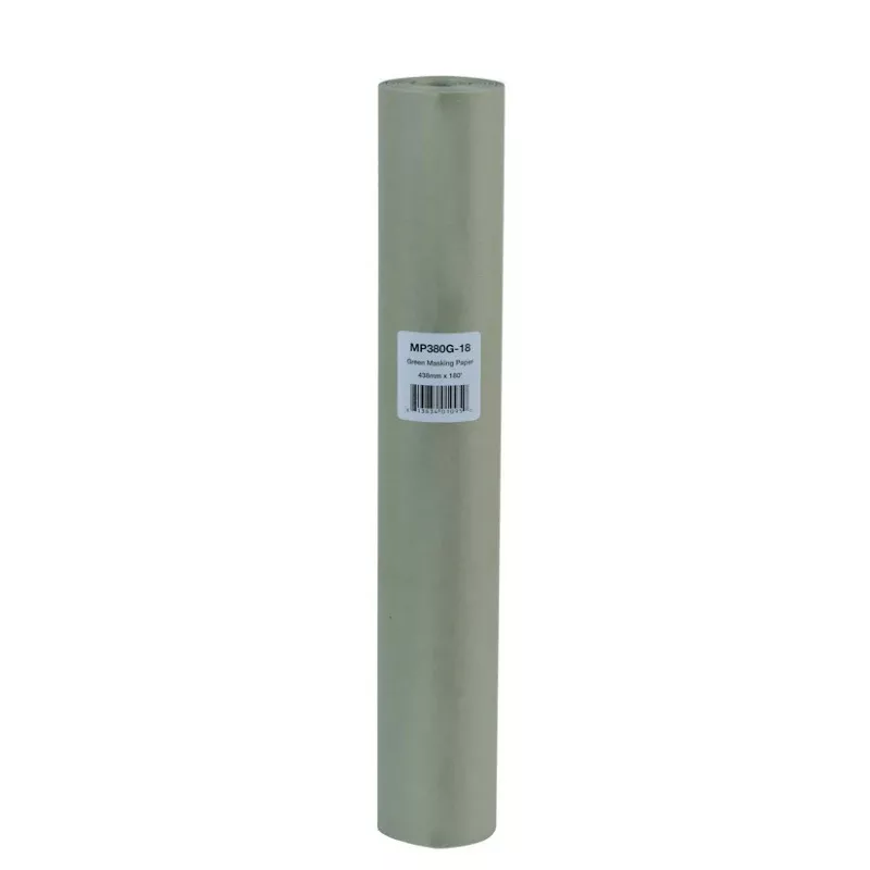 High Teck MP380G-18 Green Masking Paper 18 in x 180 ft 28 lb