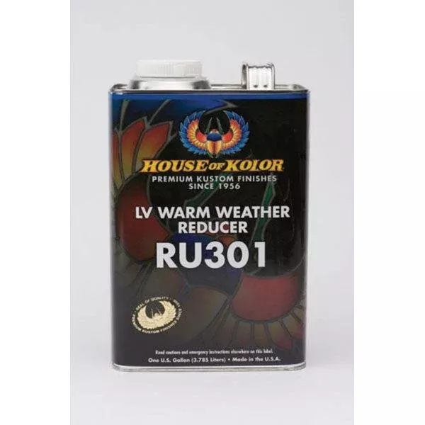 House of Kolor OF KOLOR RU301-G17 LV Warm Weather Reducer, 1 gal Can, 85 to 100 deg F