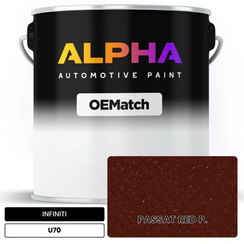 INFINITI PASSAT RED P. U70 | OEMatch Automotive Basecoat
