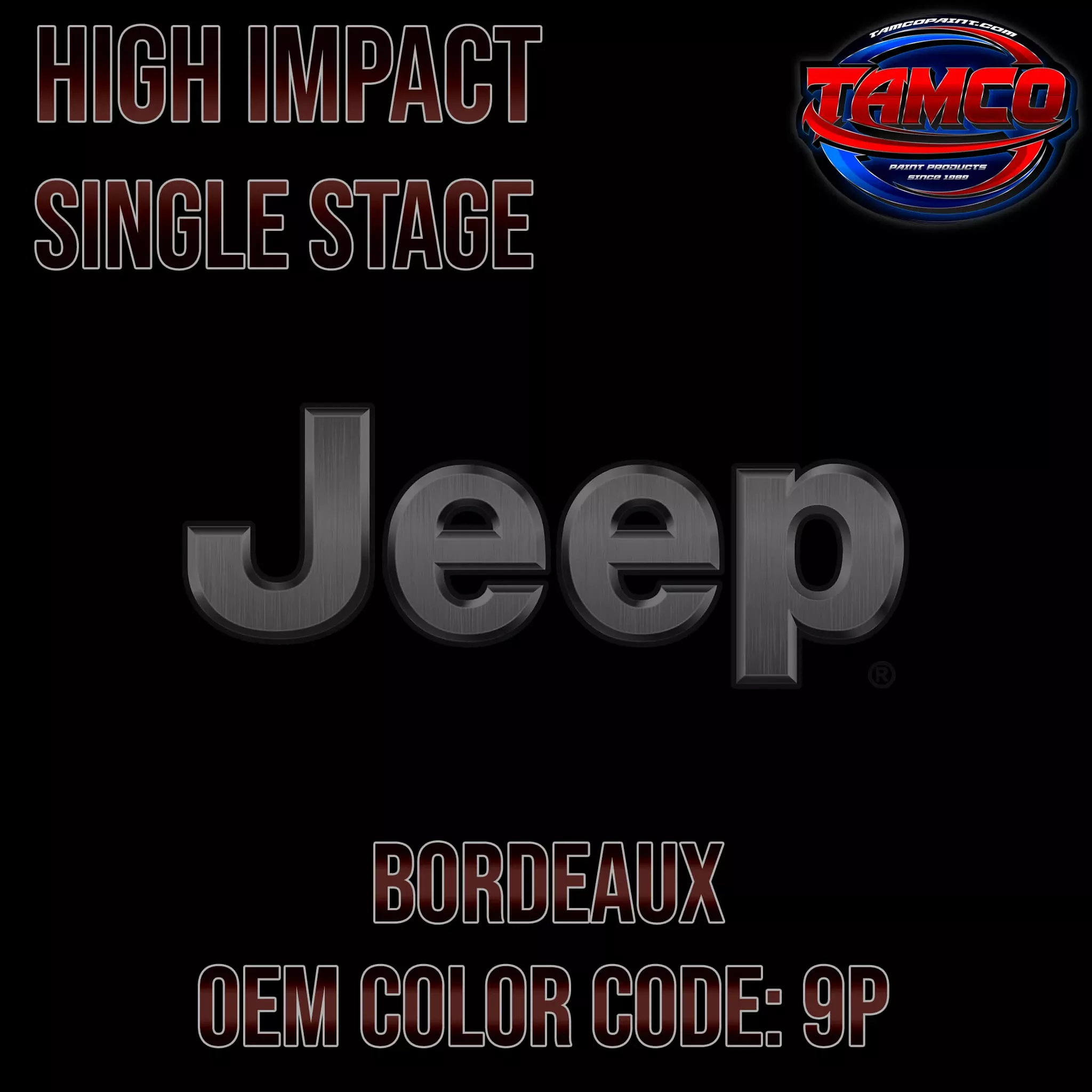 Jeep Bordeaux | 9P | 1979-1980 | OEM High Impact Series Single Stage