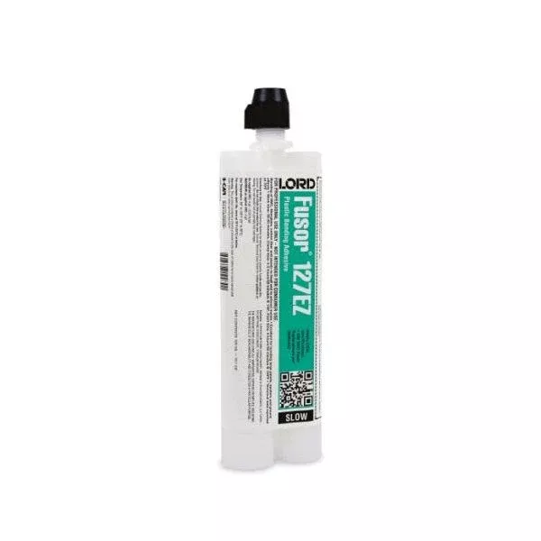 LORD Fusor Adhesives Fusor 127EZ Slow Structural Bonding Adhesive, 7.1 oz Cartridge, Liquid, Brown