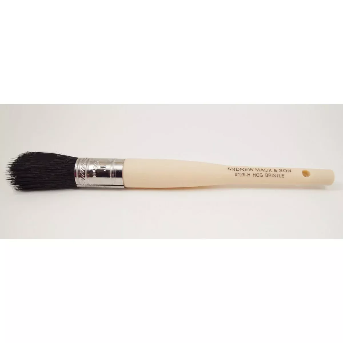 Mack Brushes 129H Heavy Duty All Purpose Hog Bristle Brush 10-3/4 in OAL for Spray Gun and Parts