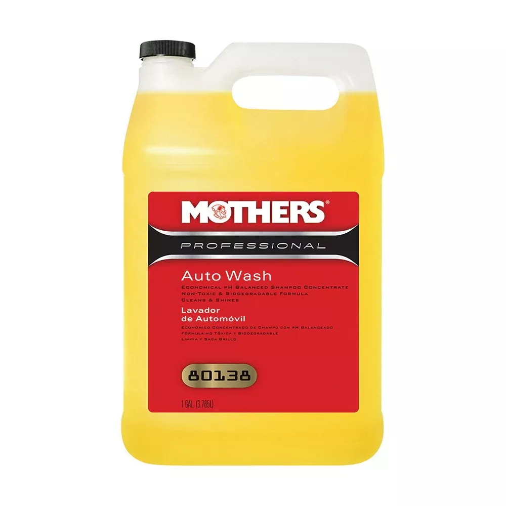Mothers 80138 Professional Auto Wash, 1 gal Can, Liquid