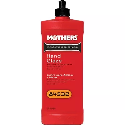 Mothers 84532 Professional Hand Glaze 32 oz Can White Liquid - Enhances Shine and Protection After