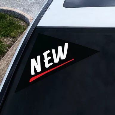 "NEW" Corner Decal