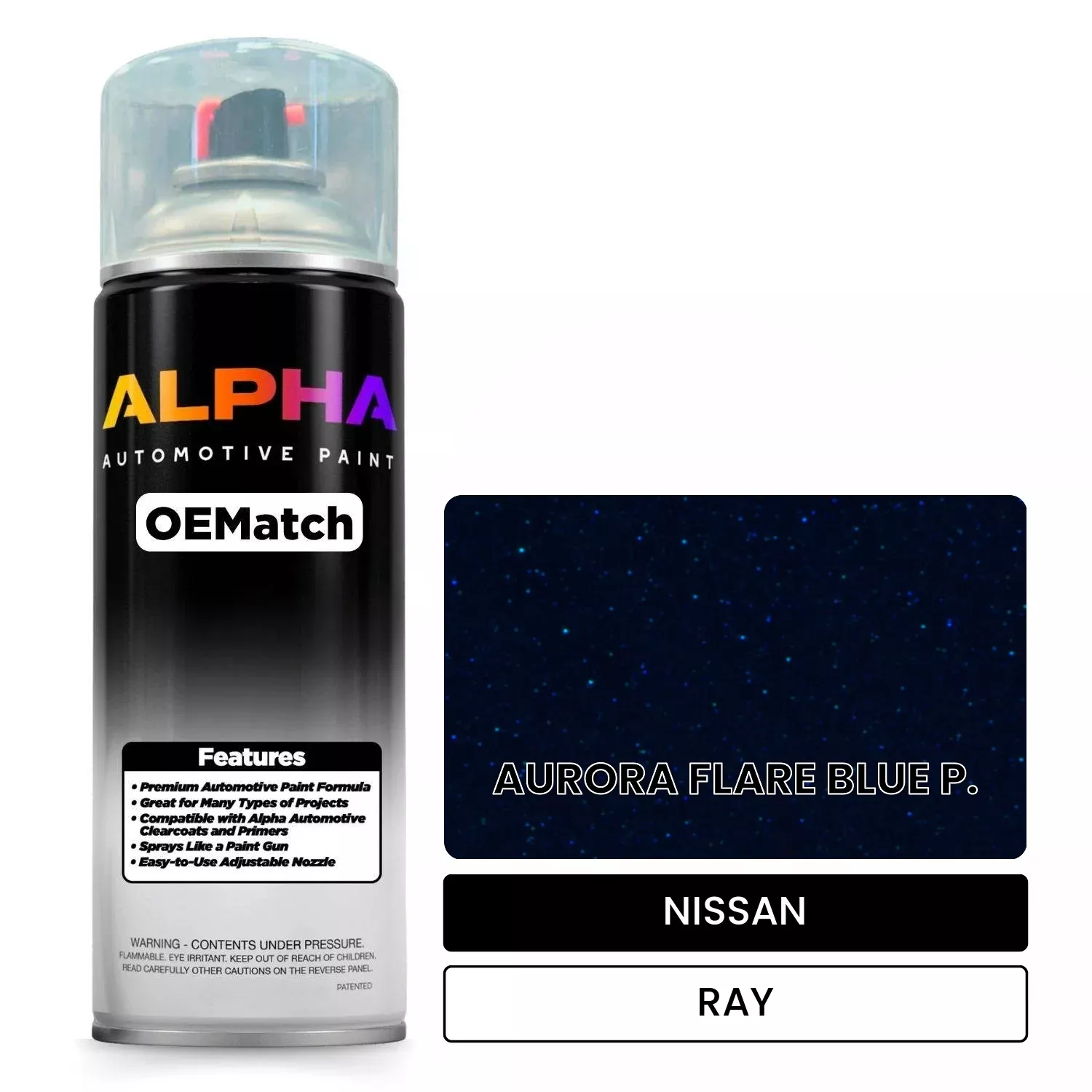 NISSAN BLUE P. RAY | OEMatch Automotive Spraycan