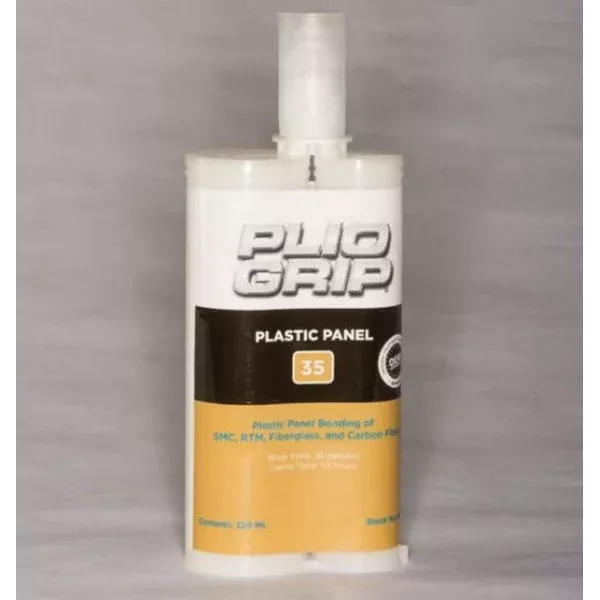 Plio-Grip Plastic Panel 35 Adhesive 8035 400 mL Cartridge, Beige/Green Two-Component