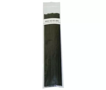 Polyvance R02-02-03-BK Welding Rod 3/16 in Dia x 12 in Black Polypropylene