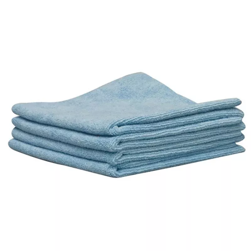 Presta Ultra Soft Edgeless Microfiber Cloth 800136CS 16×16 in Blue 5-Pack