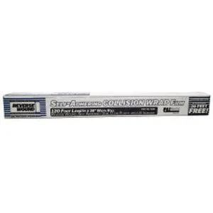 RBL 428R Self-Adhering Reverse Wound Collision Wrap, 120 ft x 36 in, Clear
