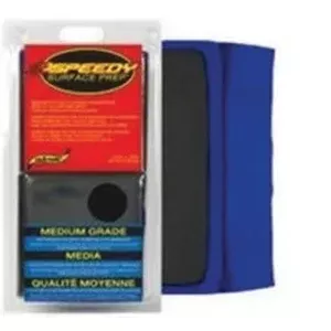 S.M. Arnold SSP-589 Medium Grade Clay Towel - 12 in Black/Blue for Fast Surface Contaminant Removal