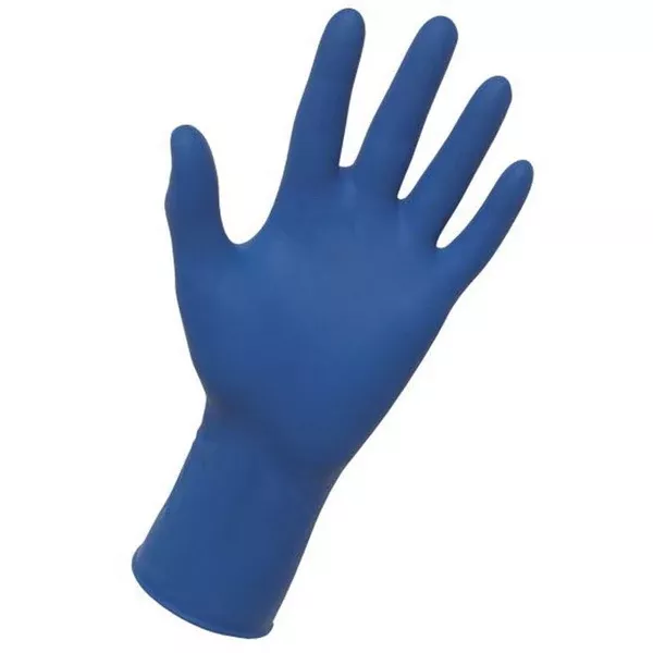 SAS Thickster Ultra Thick Disposable Gloves 6603-20 Large Blue 14 mil 12 in