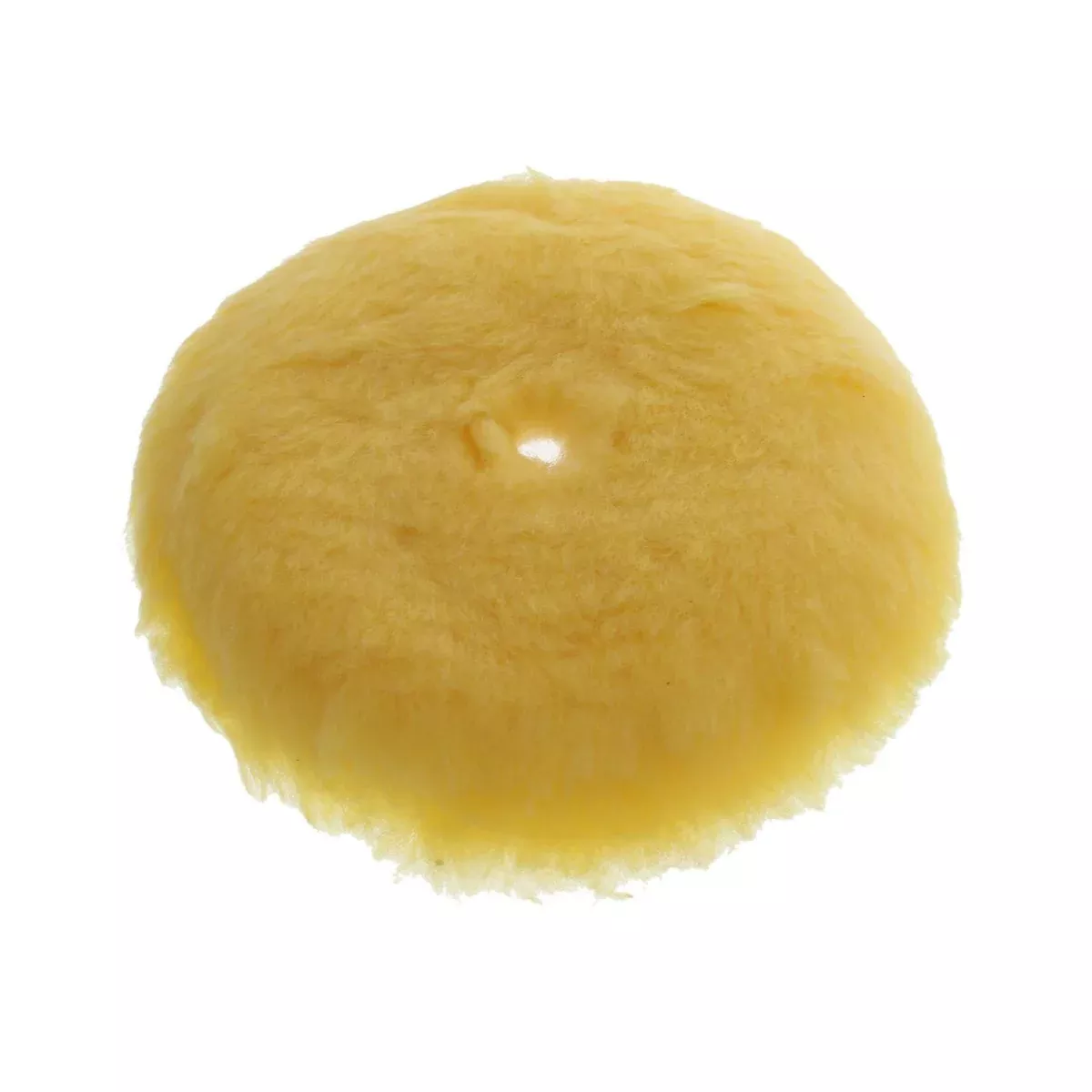 Schlegel 275-C Wool Buffing Pad 7-1/2 in, Hook and Loop