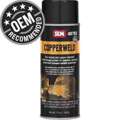 SEM 40793 Copperweld Primer 16 oz Gold for MIG and STRSW Welding