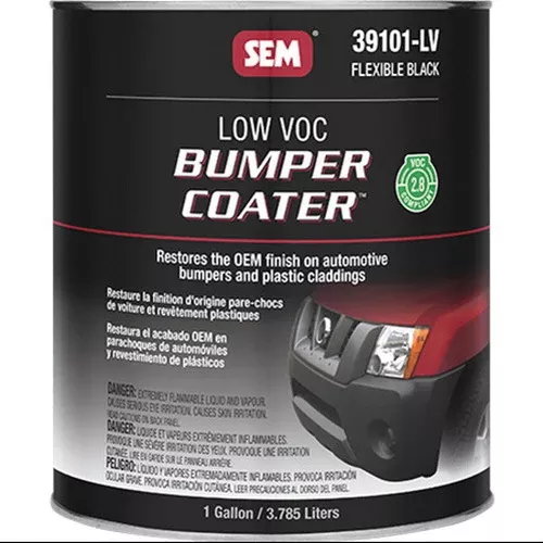 SEM Bumper Coater Low VOC 39101-LV Flexible Black 1 gal Can