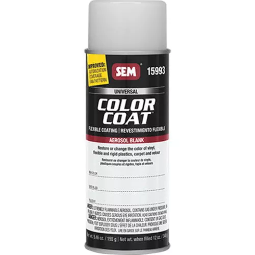 SEM Color Coat 15993 Blank 16 oz Aerosol Universal Base for Custom Colors