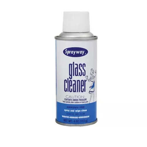 Sprayway 48 Glass Cleaner 5 oz Semi-Stable White Foam Aerosol Can