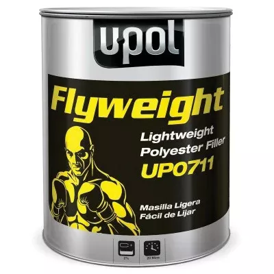 U-POL FLYWEIGHT 0711 White 3 L Tin Polyester Filler