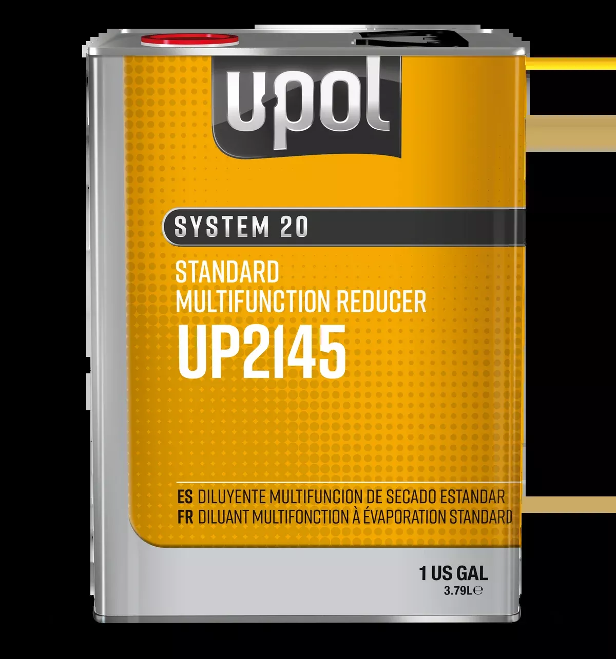 U-POL SYSTEM 20 Standard Universal Thinner 2145, 1 gal - better open time and melt-in for primers