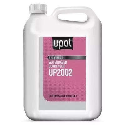U-POL SYSTEM 20 Water Based Degreaser 5 L Clear Canister Part No 2002