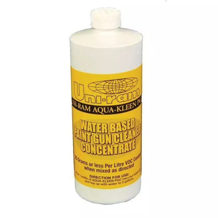Uni-ram 102-8200 Aqua-Kleen PGC 25 g/L Spray Gun Cleaner Concentrate