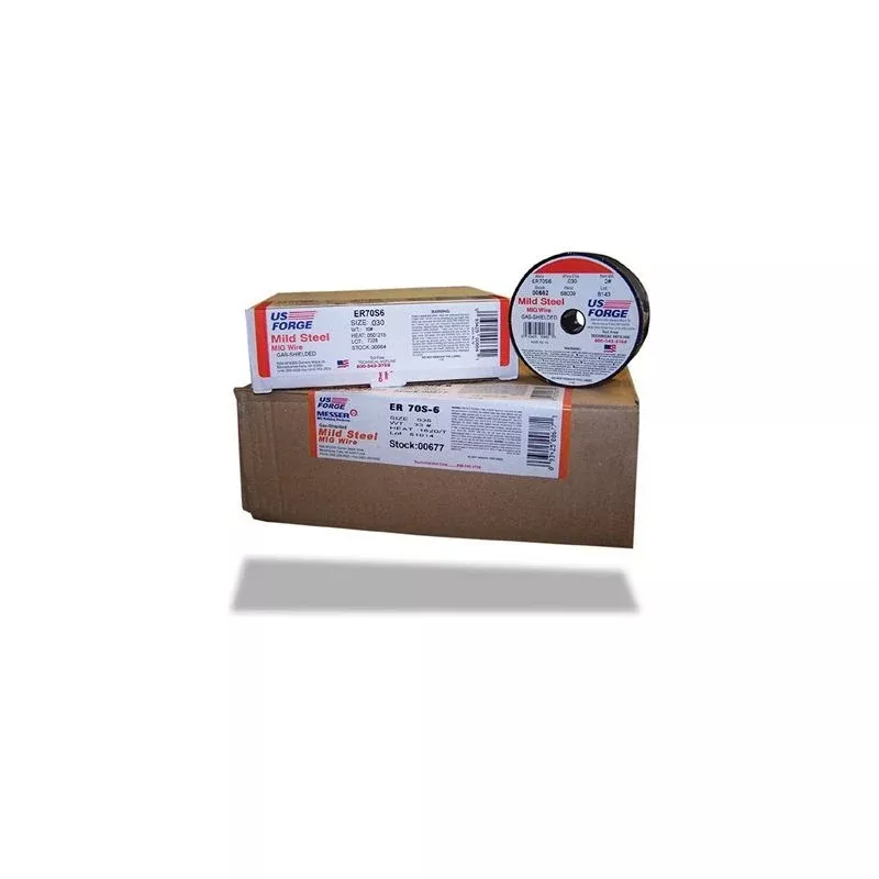 US Forge MIG Wire 00664 0.03 in Solid Mild Steel 10 lb Spool