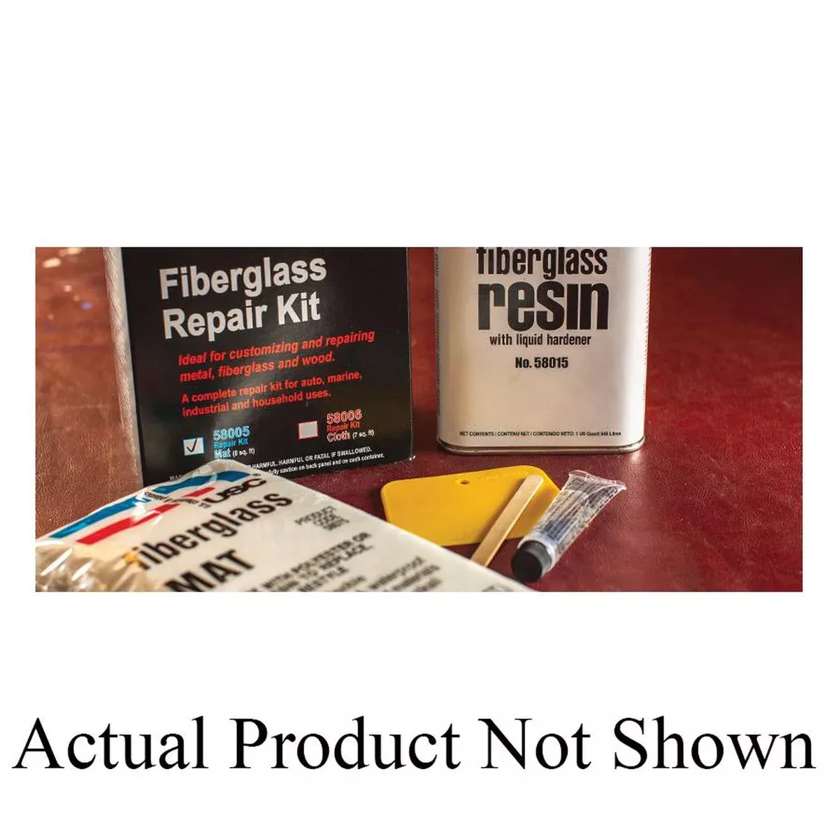 USC 58065 Fiberglass Cloth 8 sq-ft - Premium Woven Material for Contour Repairs