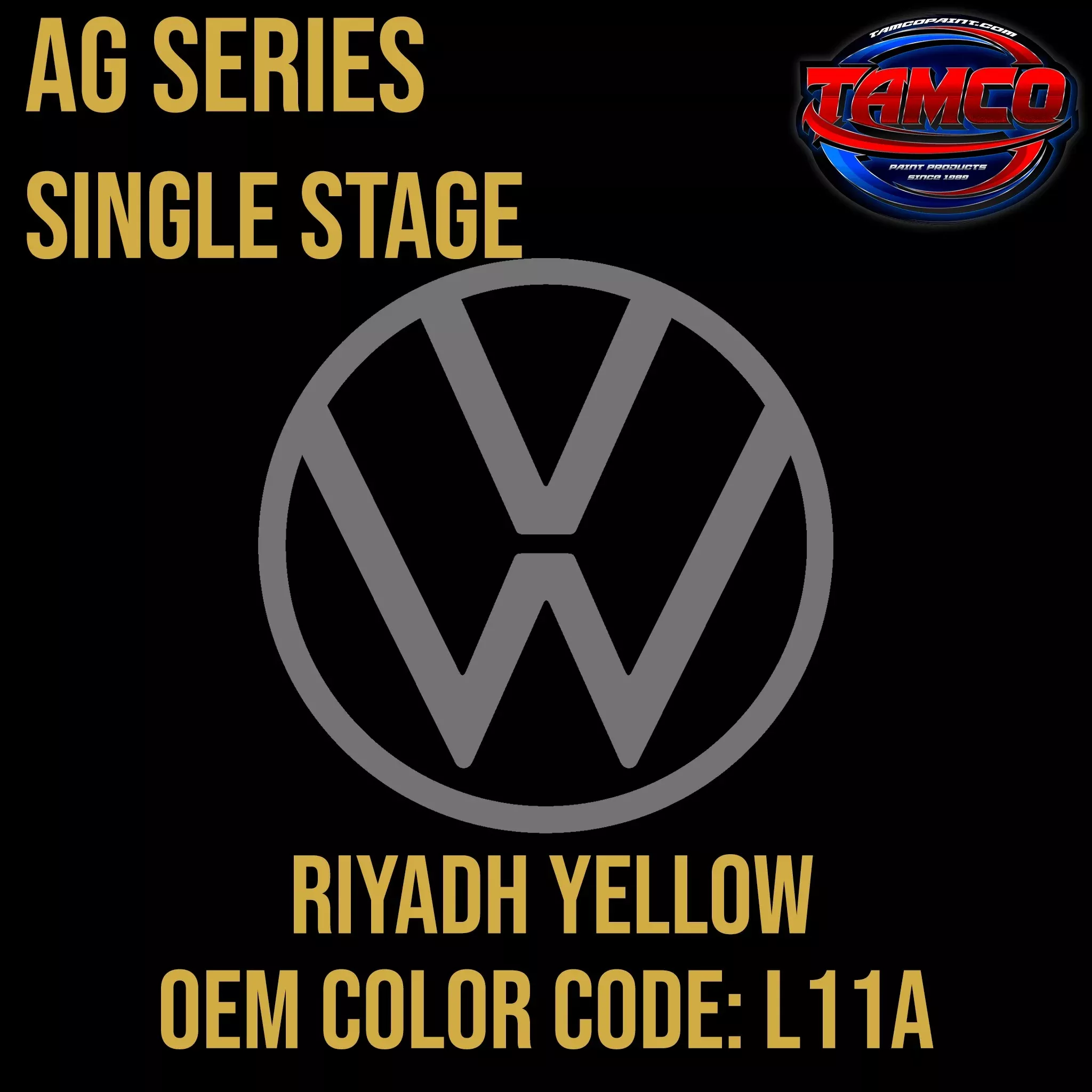 Volkswagen Riyadh Yellow | L11A | OEM AG Series Single Stage