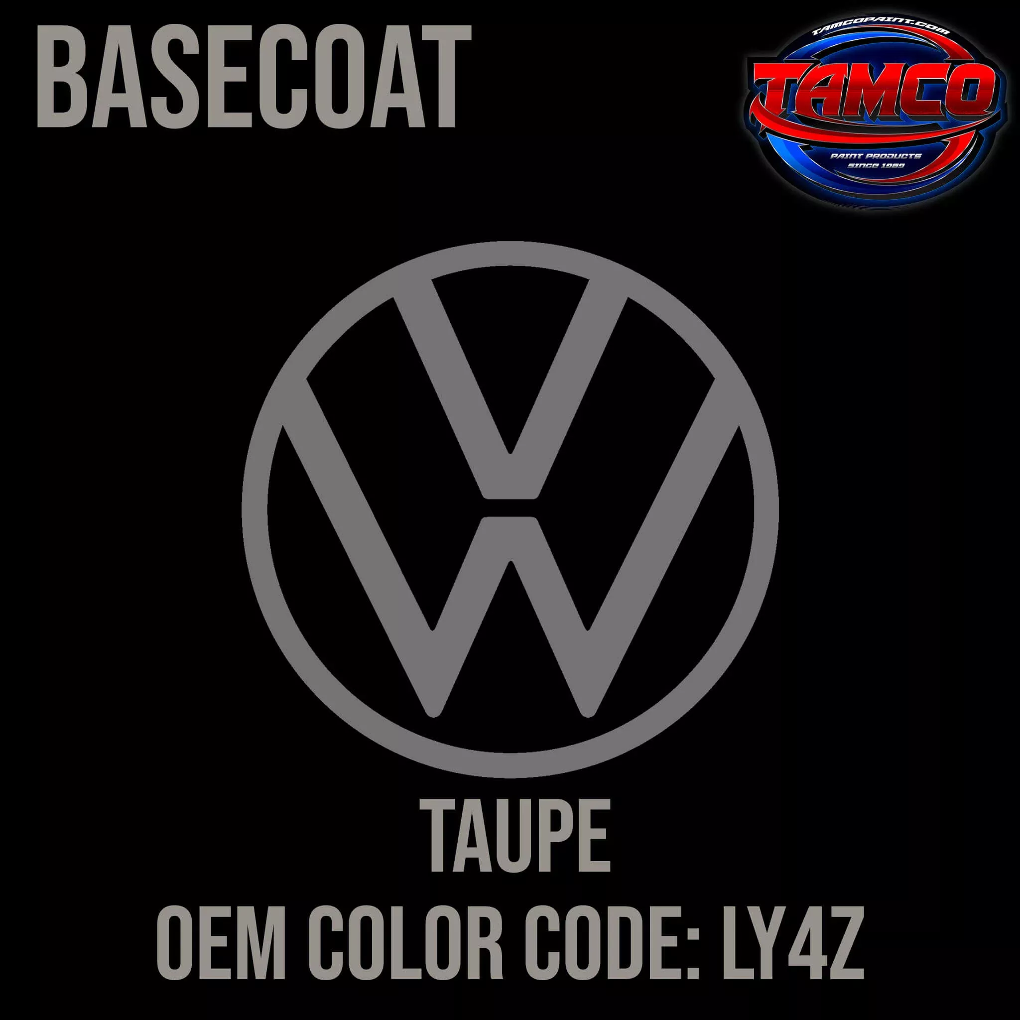 Volkswagen Taupe | LY4Z | 1987-1990 | OEM Basecoat