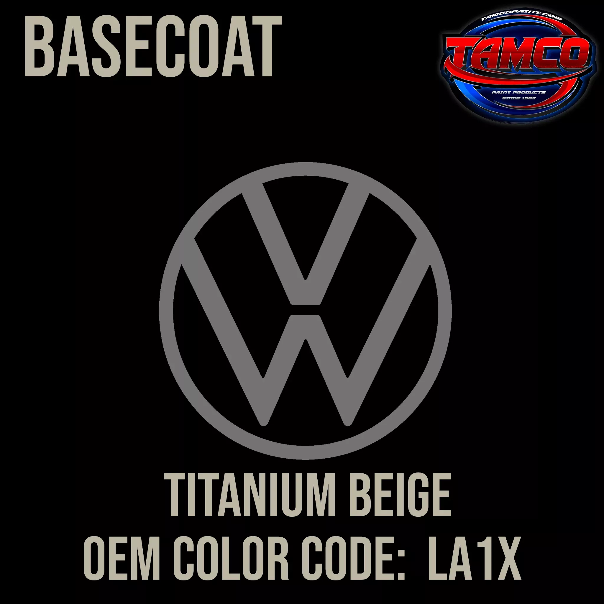 Volkswagen Titanium Beige | LA1X | 2015-2018 | OEM Basecoat