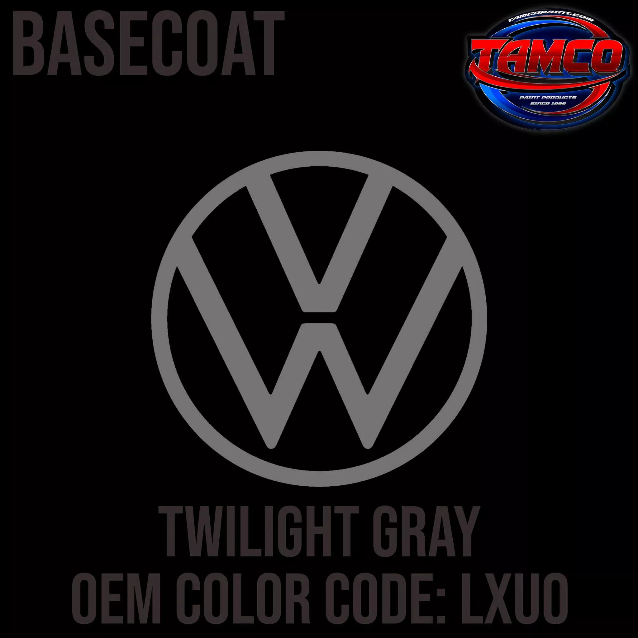 Volkswagen Twilight Gray | LXU0 | 2011-2013 | OEM Basecoat