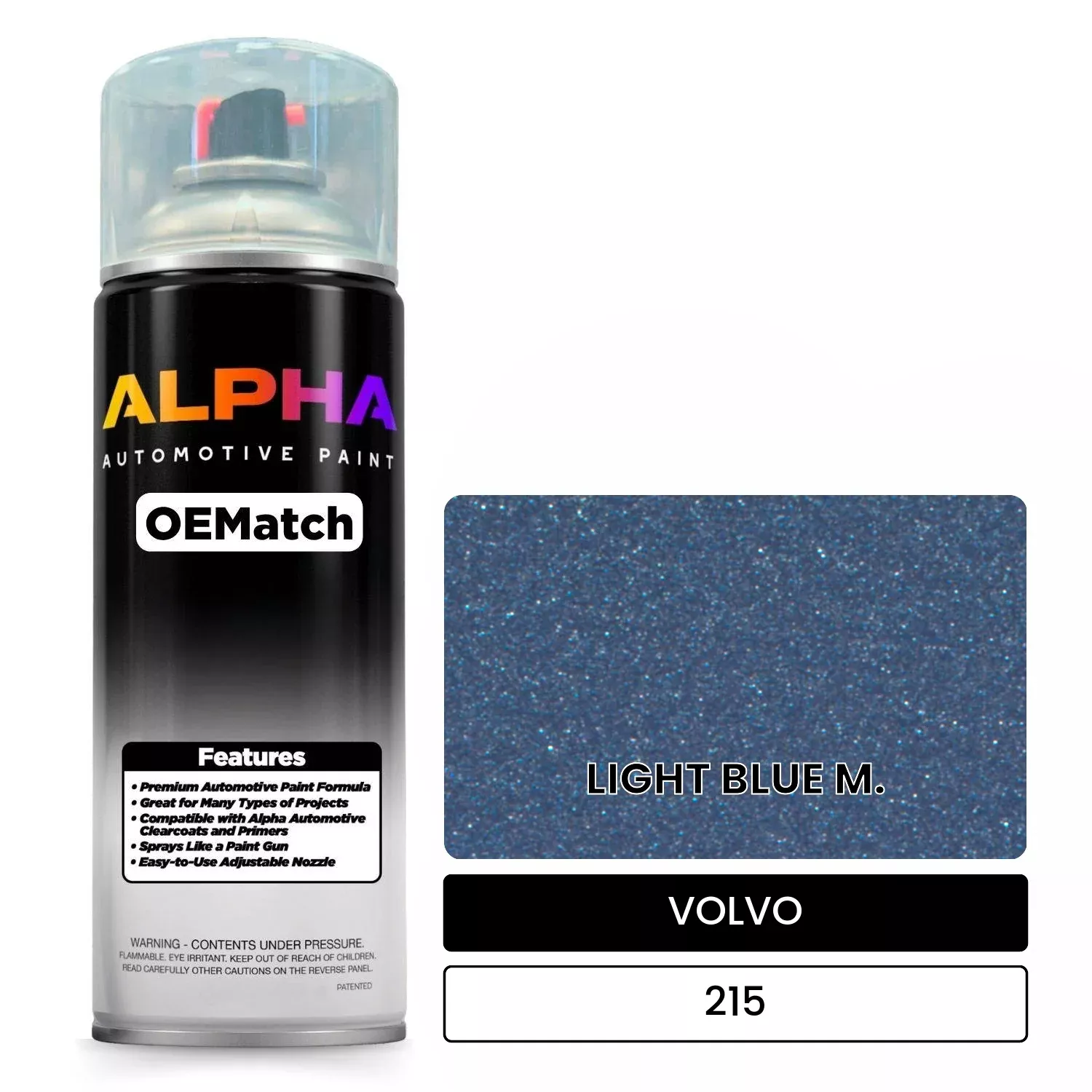 VOLVO LIGHT BLUE M. 215 | OEMatch Automotive Spraycan