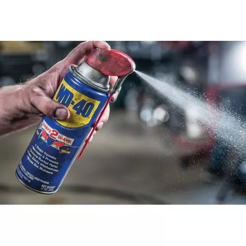 WD-40 Smart Straw 49002 Multipurpose Lubricant 8 oz Amber Aerosol Can