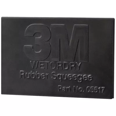 Wetordry 5517 Flexible Black Rubber Squeegee