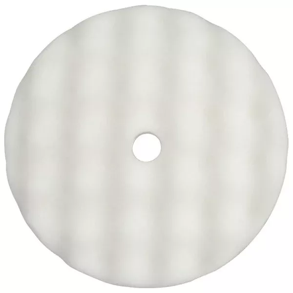 Wizards The Aggressor 11310 8 in White Hook-and-Loop Foam Pad - Works with Mystic Cut, Turbo Cut