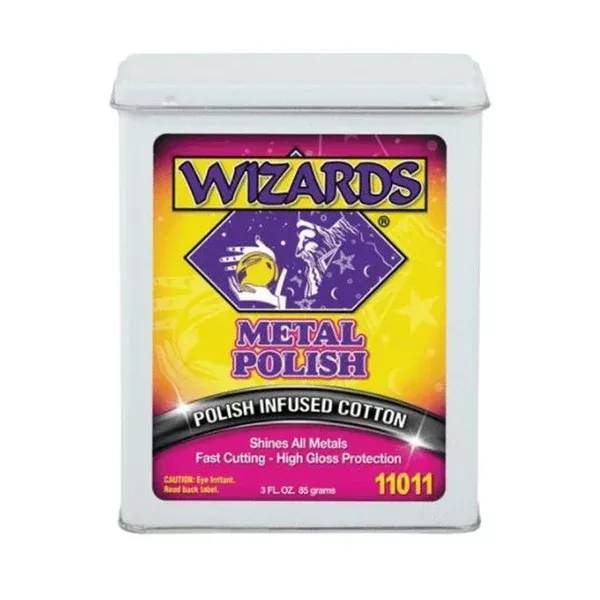 Wizards Magic Cloth 11011 3 oz Pink Squeeze Bottle - Fast-Cut Metal Polish for Aluminum, Chrome