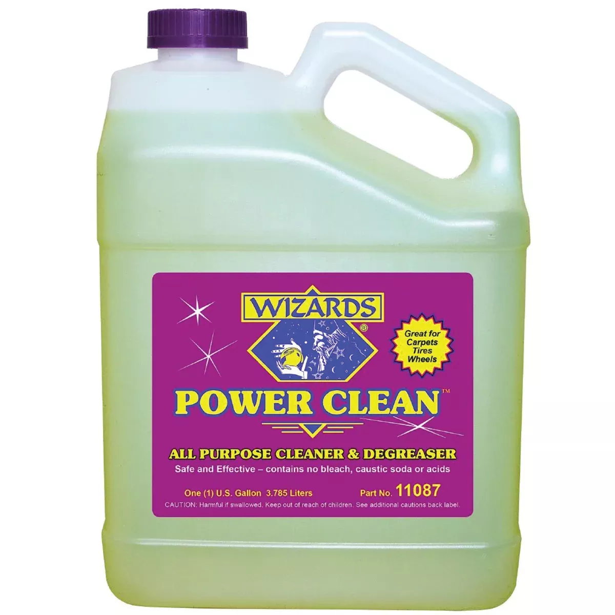 Wizards Power Clean 11087 1 gal Yellowish Brown Can - All-Purpose Cleaner and Degreaser