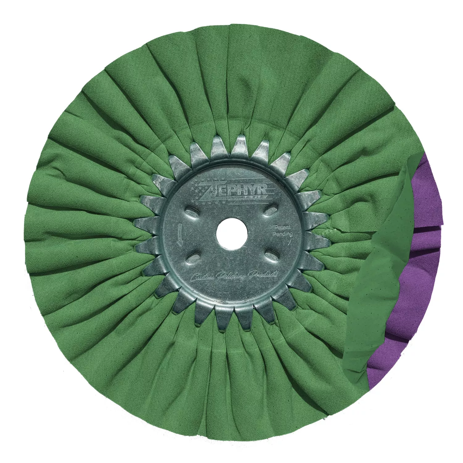Zephyr AWG58-8SK Green/Purple Smooth Kut 8in